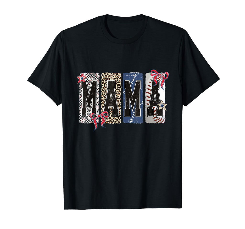 Coquette Game Day Baseball Mama T-Shirt - Novelty Apparel for Adults - T-Shirt, Sweatshirt, Hoodie