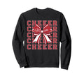 Cheer Mom Mother Bow Cheerleader Sweatshirt - Fun Novelty Design Men Women - T-Shirt, Sweatshirt, Hoodie