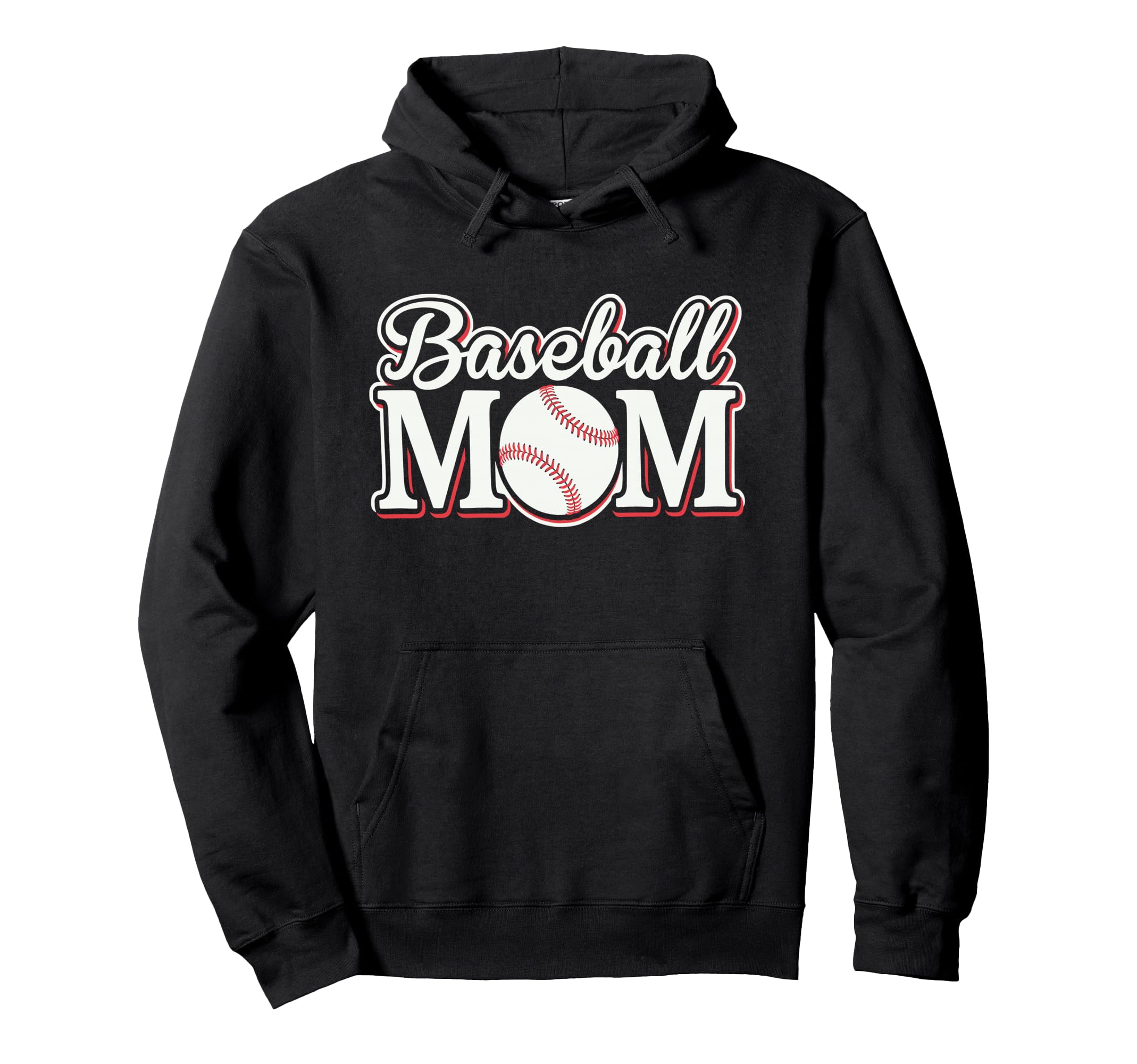Baseball Mom Hoodie - Novelty Apparel Men Women - T-Shirt, Sweatshirt, Hoodie