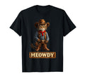 Meowdy Funny Country Side Cat Hat T-Shirt - Aesthetic Graphic Men Women - T-Shirt, Sweatshirt, Hoodie