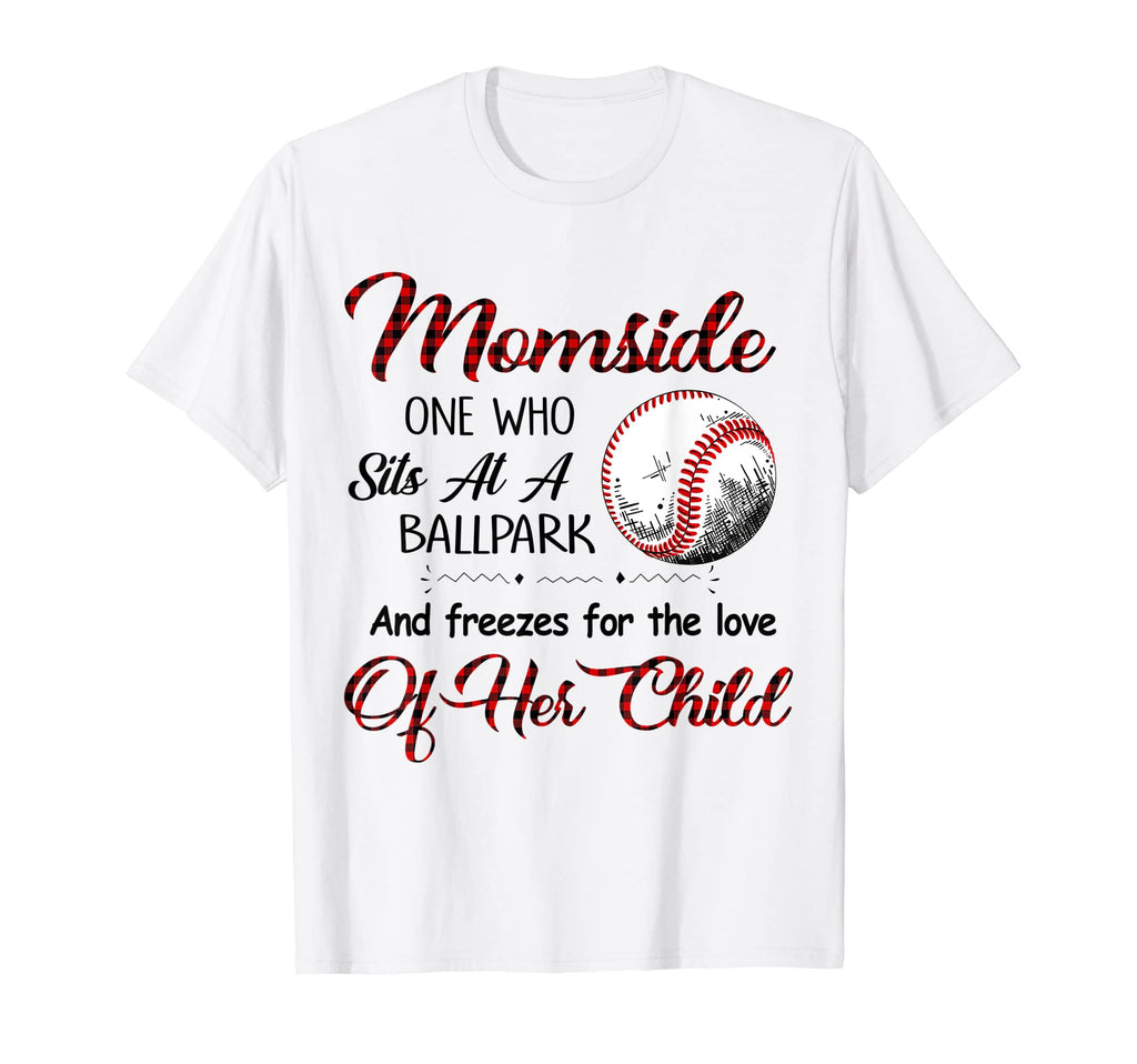 Momsicle Baseball Mom Ballpark Mama T-Shirt - Novelty Apparel for Adults - T-Shirt, Sweatshirt, Hoodie