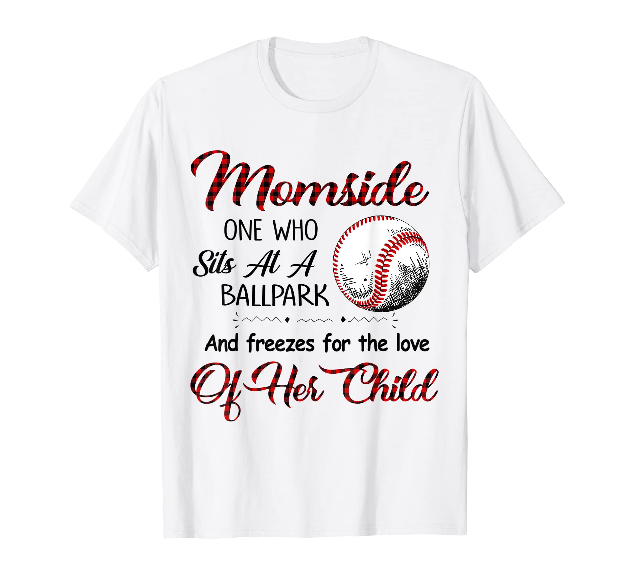 Momsicle Baseball Mom Ballpark Mama T-Shirt - Novelty Apparel for Adults - T-Shirt, Sweatshirt, Hoodie