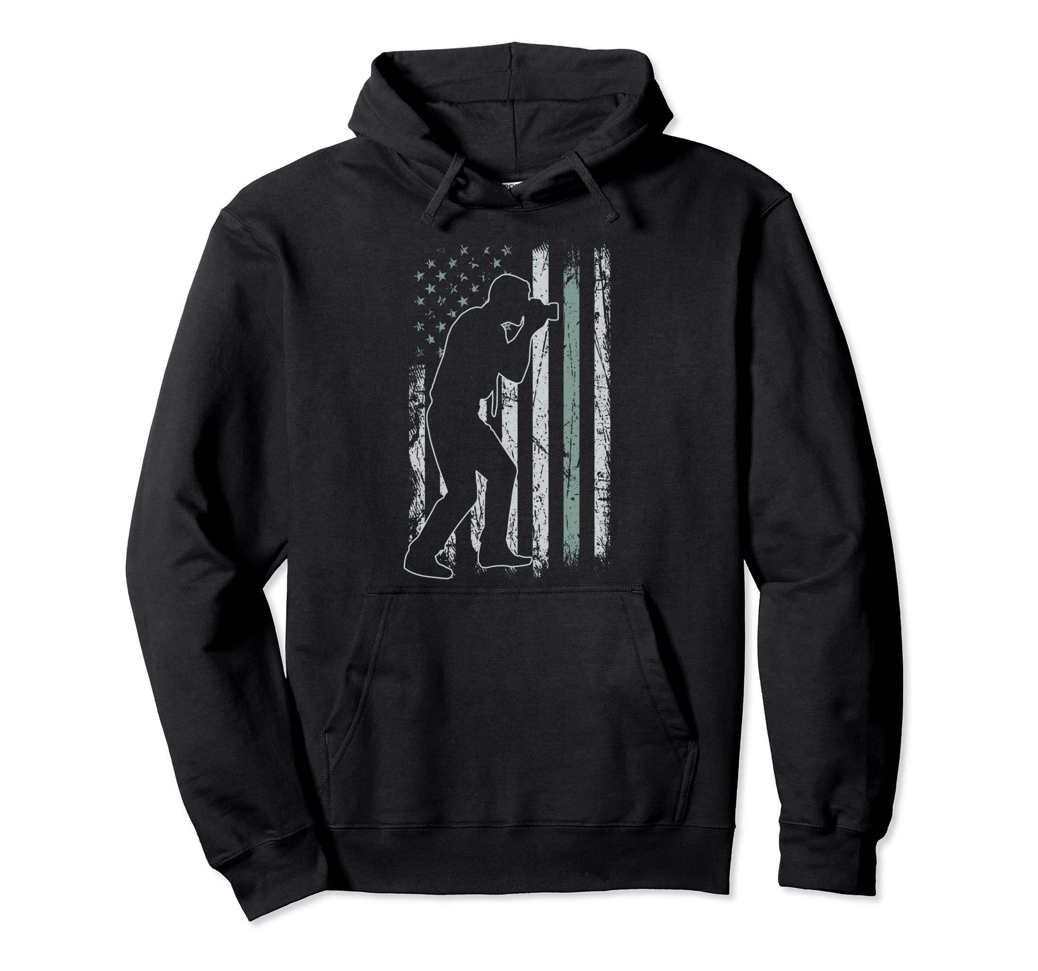 Photography Usa Flag Camera 4Th July Hoodie - Fun Novelty Design Unisex - T-Shirt, Sweatshirt, Hoodie