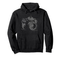 Camera Photography Watercolor Art Hoodie - Minimalist Print for Adults - T-Shirt, Sweatshirt, Hoodie