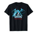 Ice Dragons Baseball T-Shirt - Minimalist Print Men Women - T-Shirt, Sweatshirt, Hoodie