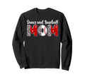Baseball And Dance Mom Dancer And Sweatshirt - Graphic Print Unisex - T-Shirt, Sweatshirt, Hoodie