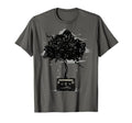 Cassette Tape 80S Cassette Tree Nature T-Shirt - Novelty Apparel Men Women - T-Shirt, Sweatshirt, Hoodie