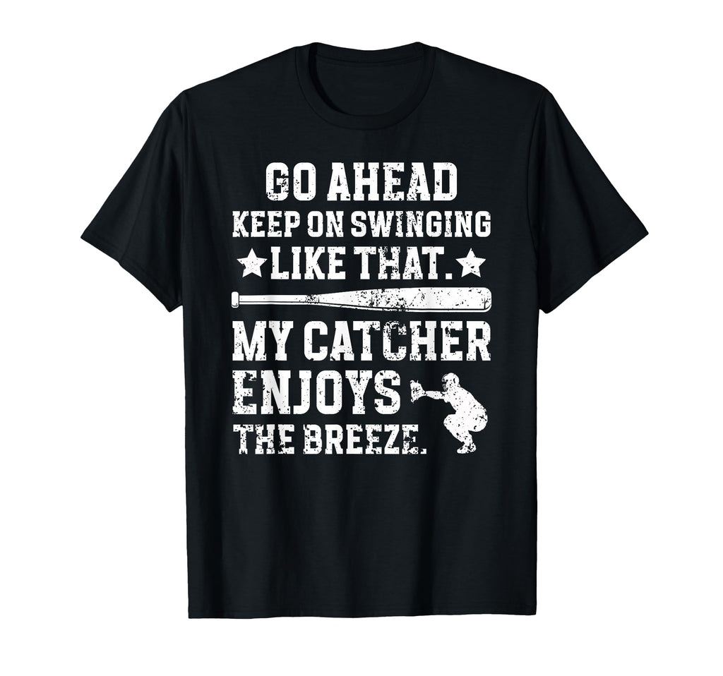 Funny Baseball Catcher Mom Baseball T-Shirt - Unique Graphic Unisex - T-Shirt, Sweatshirt, Hoodie