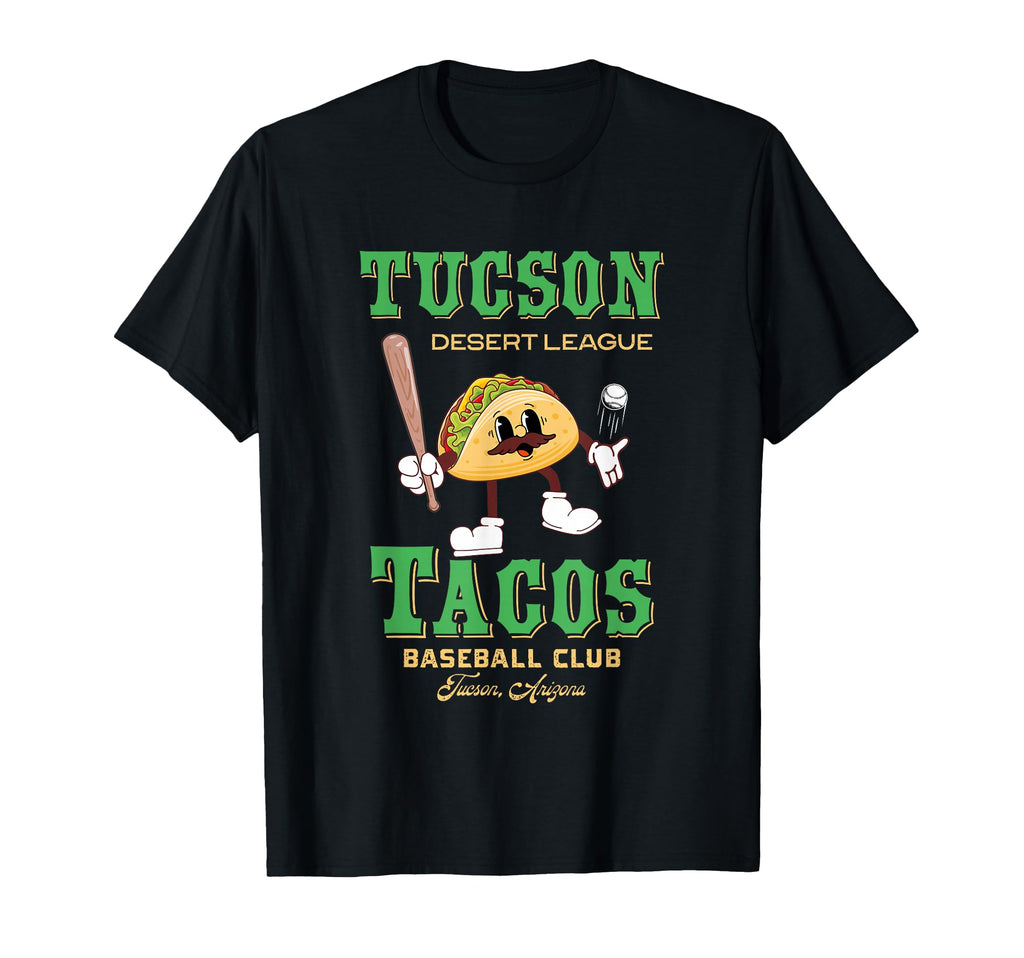 Tucson Tacos Minor League Baseball T-Shirt - Aesthetic Graphic for Adults - T-Shirt, Sweatshirt, Hoodie