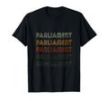 Love Heart Parliament Grunge Black T-Shirt - Graphic Print Unisex - T-Shirt, Sweatshirt, Hoodie