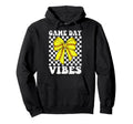 Game Day Vibes Coquette Bow Softball Hoodie - Graphic Print Unisex - T-Shirt, Sweatshirt, Hoodie