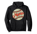Baseball Mama Mom Happy Mothers Day Hoodie - Aesthetic Graphic Men Women - T-Shirt, Sweatshirt, Hoodie