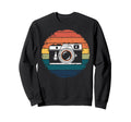 Photography Camera Silhouette Sweatshirt - Trendy Graphic for Adults - T-Shirt, Sweatshirt, Hoodie