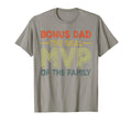 Stepdad Baseball Bonus Dad Real Mvp T-Shirt - Aesthetic Graphic for Adults - T-Shirt, Sweatshirt, Hoodie