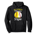 Funny My Favorite Baseball Softball Hoodie - Custom Art Print Men Women - T-Shirt, Sweatshirt, Hoodie