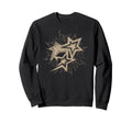 Y2K Grunge Stars 2000S Beige Tattoo Sweatshirt - Trendy Graphic for Adults - T-Shirt, Sweatshirt, Hoodie