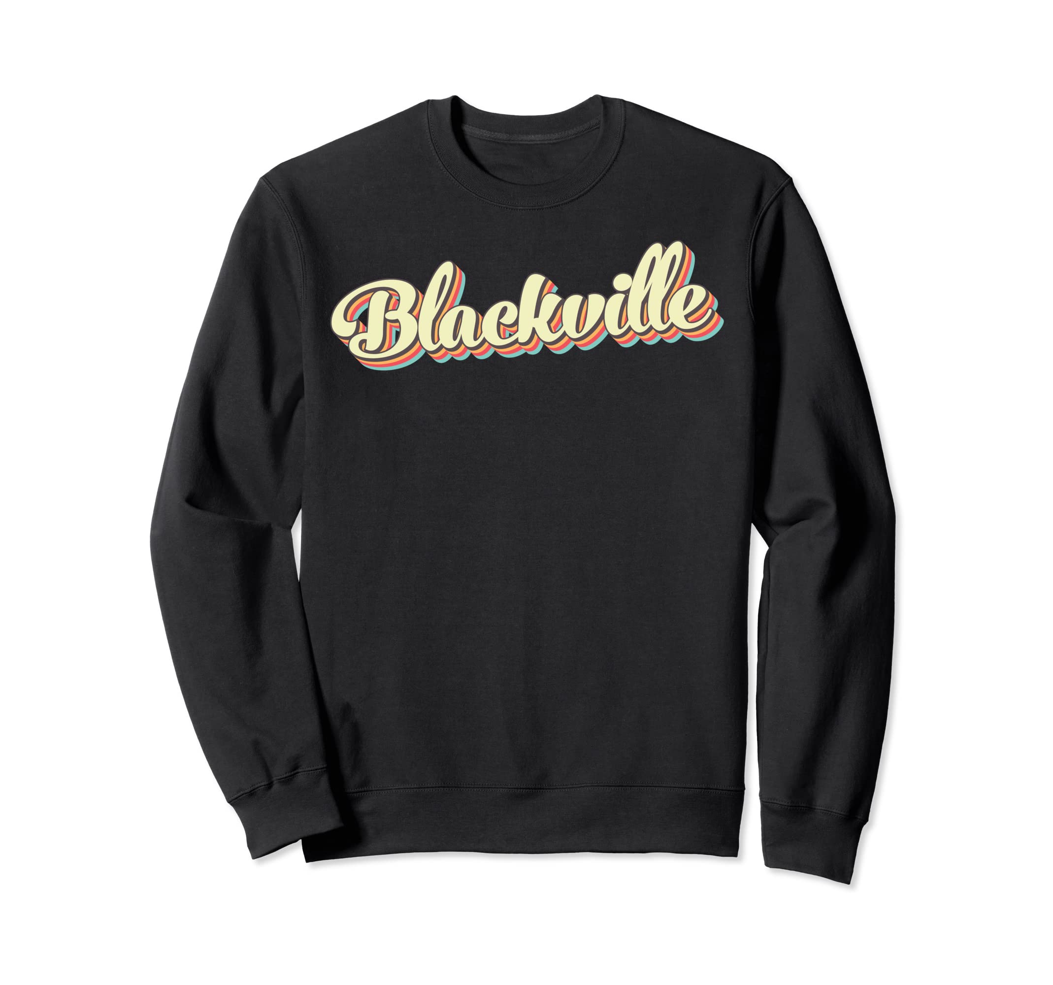 Blackville Art Baseball Font Sweatshirt - Streetwear Style for Adults - T-Shirt, Sweatshirt, Hoodie