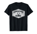 Horseshoe King Distressed Pitching Game T-Shirt - Unique Graphic for Adults - T-Shirt, Sweatshirt, Hoodie