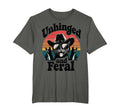Unhinged And Feral Funny Cat Cowboy T-Shirt - Custom Art Print Men Women - T-Shirt, Sweatshirt, Hoodie