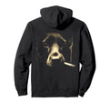 English Cocker Spaniel Smoking Cigarette Hoodie - Graphic Print Unisex - T-Shirt, Sweatshirt, Hoodie