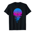 Sunset Allosaurus T-Shirt - Aesthetic Graphic for Adults - T-Shirt, Sweatshirt, Hoodie