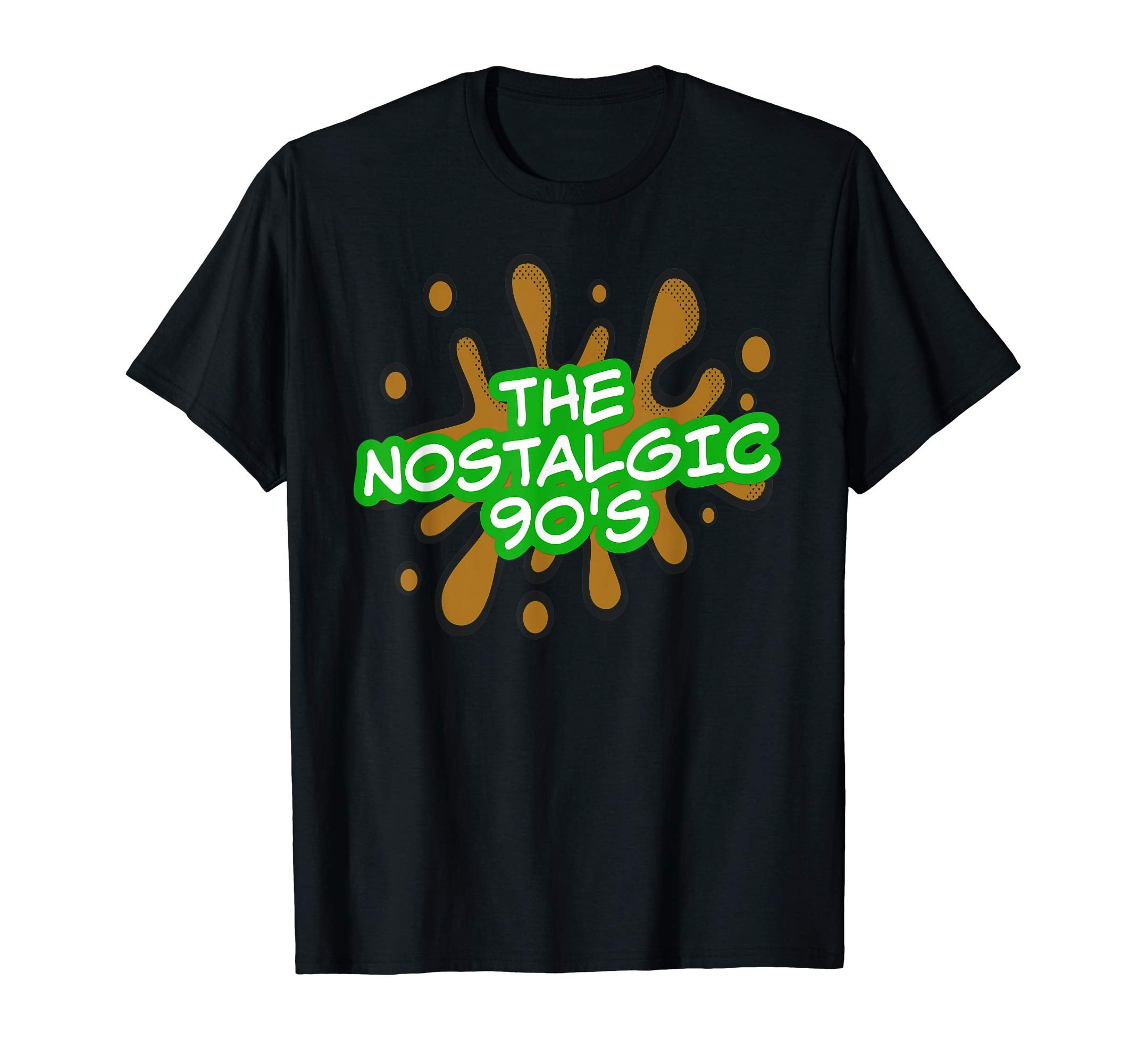 Nostalgic 90S Cartoon Splat Fun T-Shirt - Fun Novelty Design for Adults - T-Shirt, Sweatshirt, Hoodie