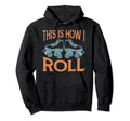 This Is How I Roll Roller Skates Hoodie - Streetwear Style for Adults - T-Shirt, Sweatshirt, Hoodie