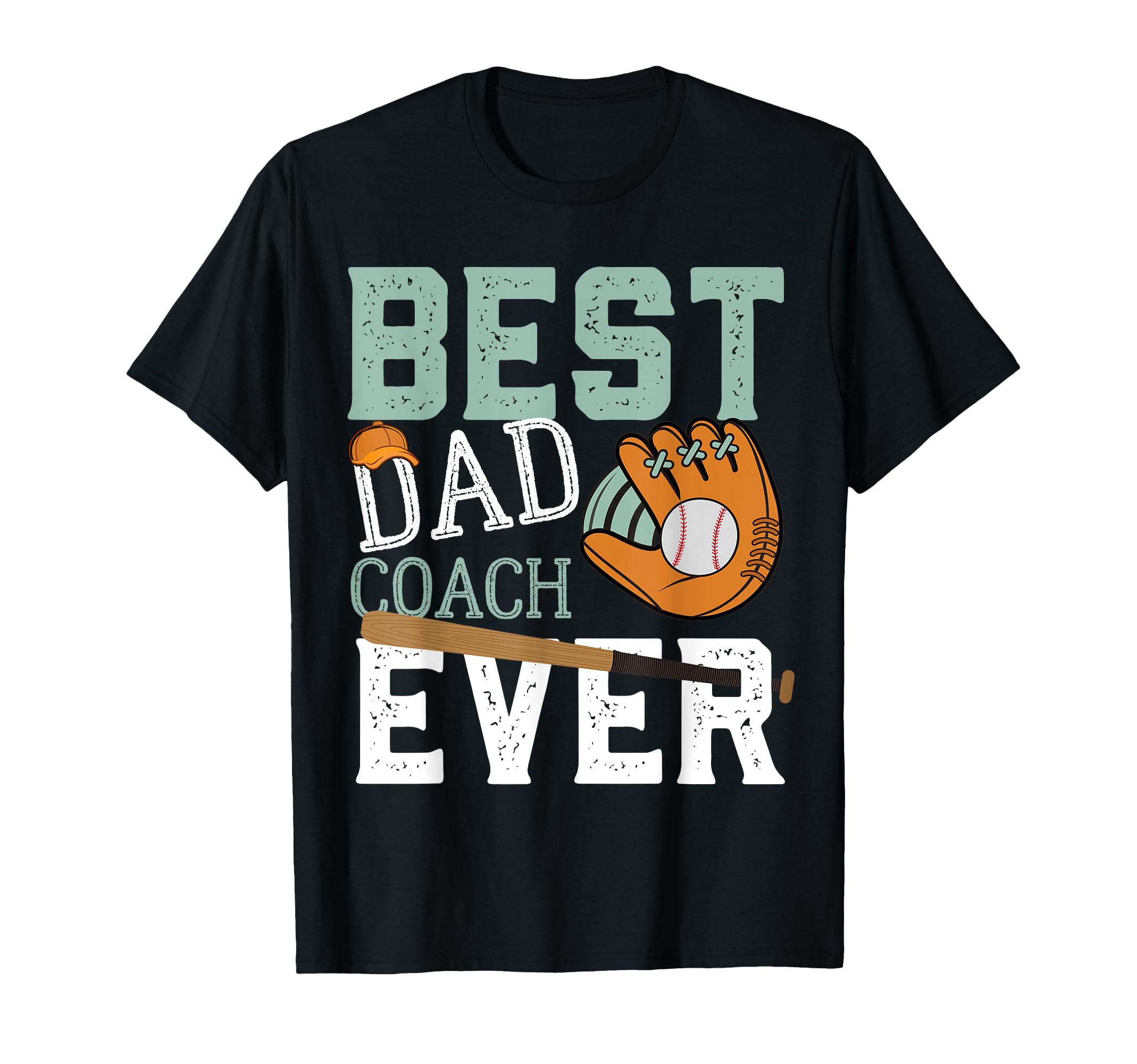 Fathers Day Baseball Father Best Dad T-Shirt - Minimalist Print for Adults - T-Shirt, Sweatshirt, Hoodie