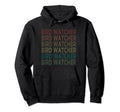 Bird Watching Bird Watcher Distressed Hoodie - Unique Graphic for Adults - T-Shirt, Sweatshirt, Hoodie