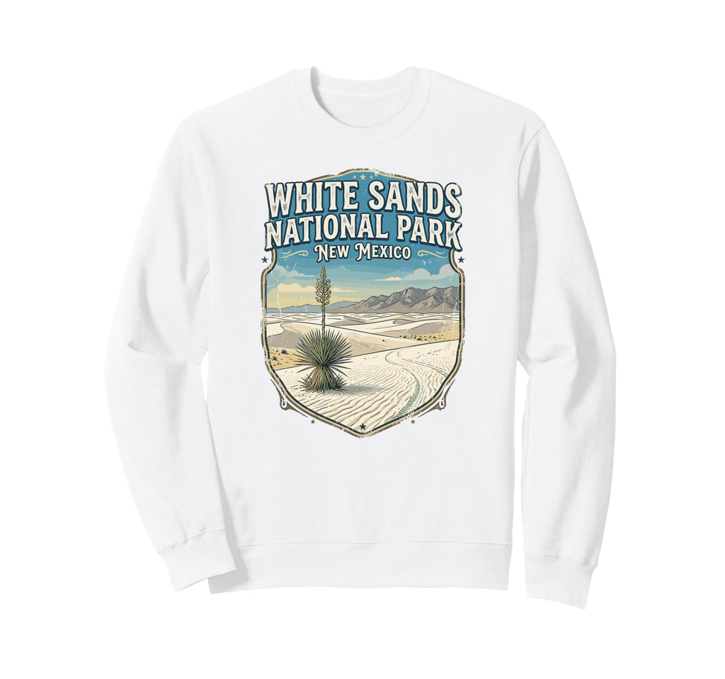 White Sands National Park New Mexico Sweatshirt - Graphic Print Unisex - T-Shirt, Sweatshirt, Hoodie