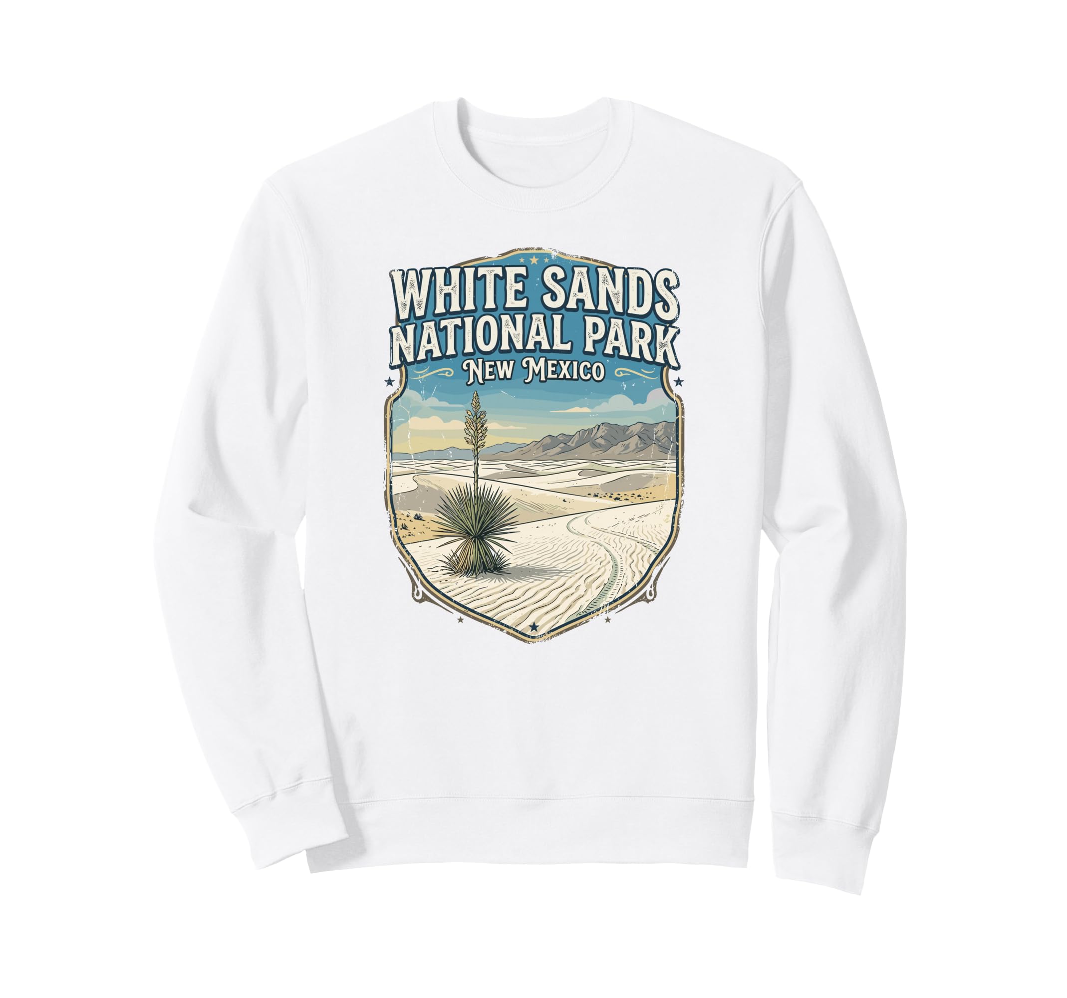 White Sands National Park New Mexico Sweatshirt - Graphic Print Unisex - T-Shirt, Sweatshirt, Hoodie