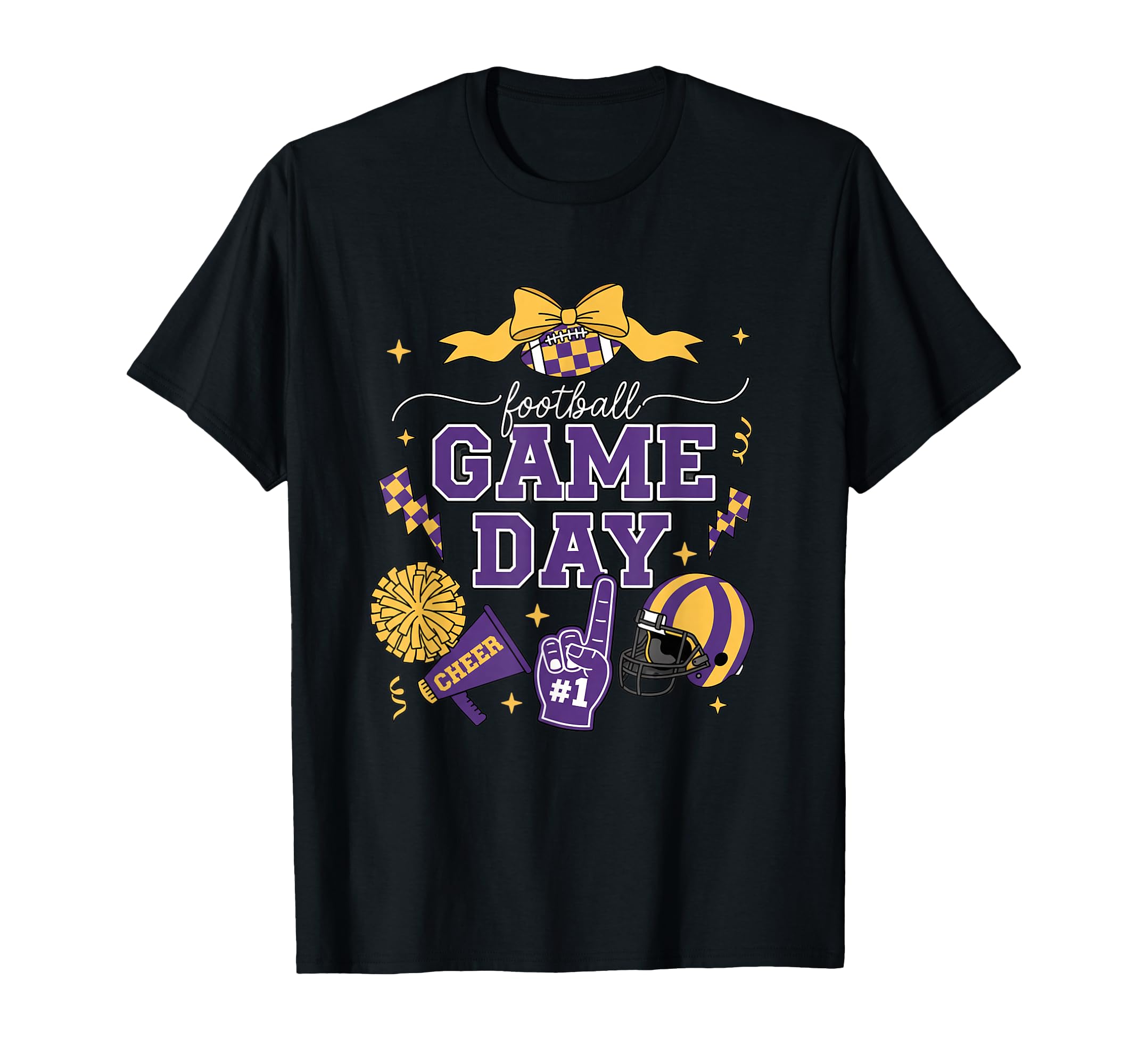 Dad Football Game Day Football Dad Proud T-Shirt - Custom Art Print Unisex - T-Shirt, Sweatshirt, Hoodie