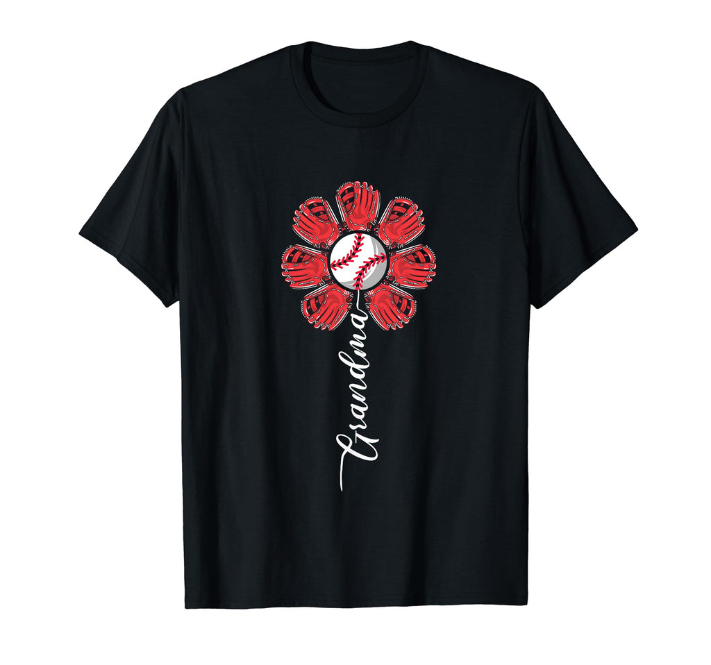 Baseball Grandma Sports Baseball T-Shirt - Fun Novelty Design Men Women - T-Shirt, Sweatshirt, Hoodie
