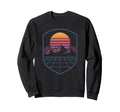80S Synthwave Sweatshirt - Casual Everyday Wear Unisex - T-Shirt, Sweatshirt, Hoodie