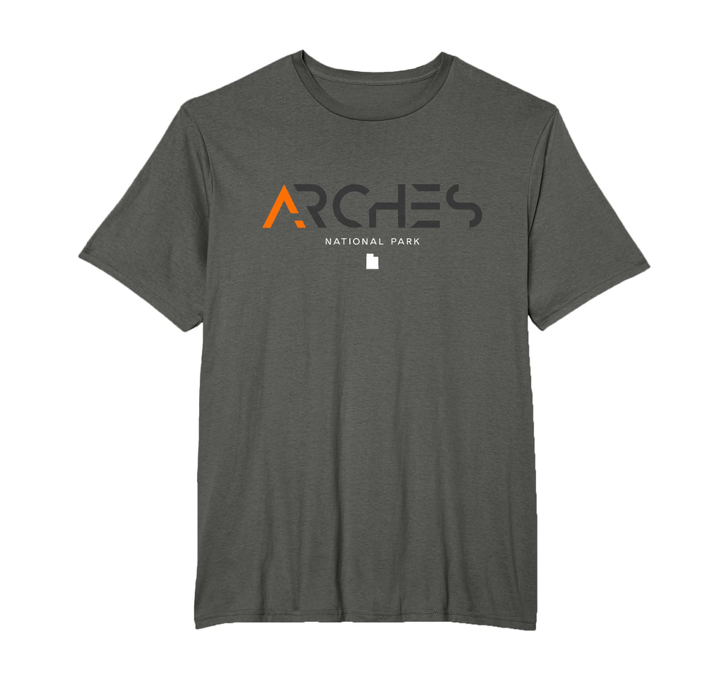 Arches National Park Utah Tonal T-Shirt - Custom Art Print Men Women - T-Shirt, Sweatshirt, Hoodie