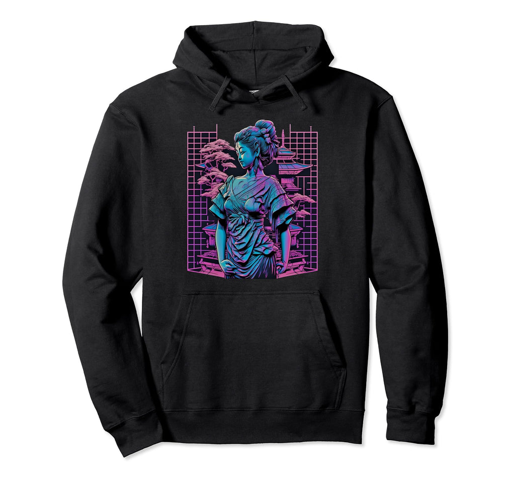Japan Aesthetic Vaporwave Futurism Hoodie - Streetwear Style for Adults - T-Shirt, Sweatshirt, Hoodie