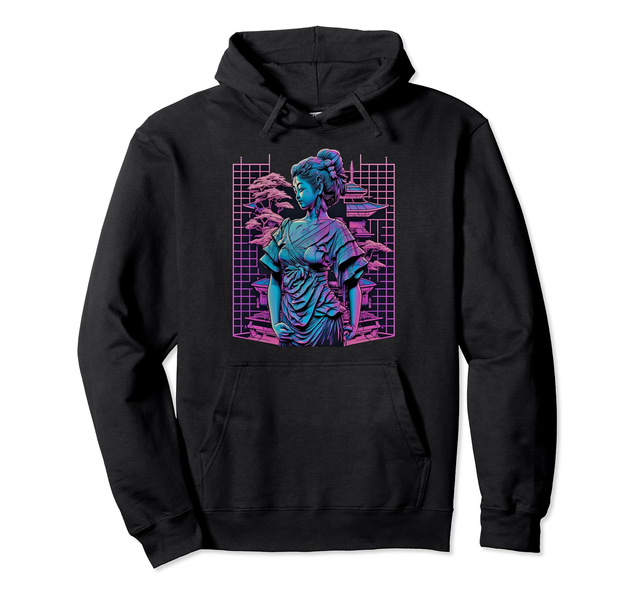 Japan Aesthetic Vaporwave Futurism Hoodie - Streetwear Style for Adults - T-Shirt, Sweatshirt, Hoodie