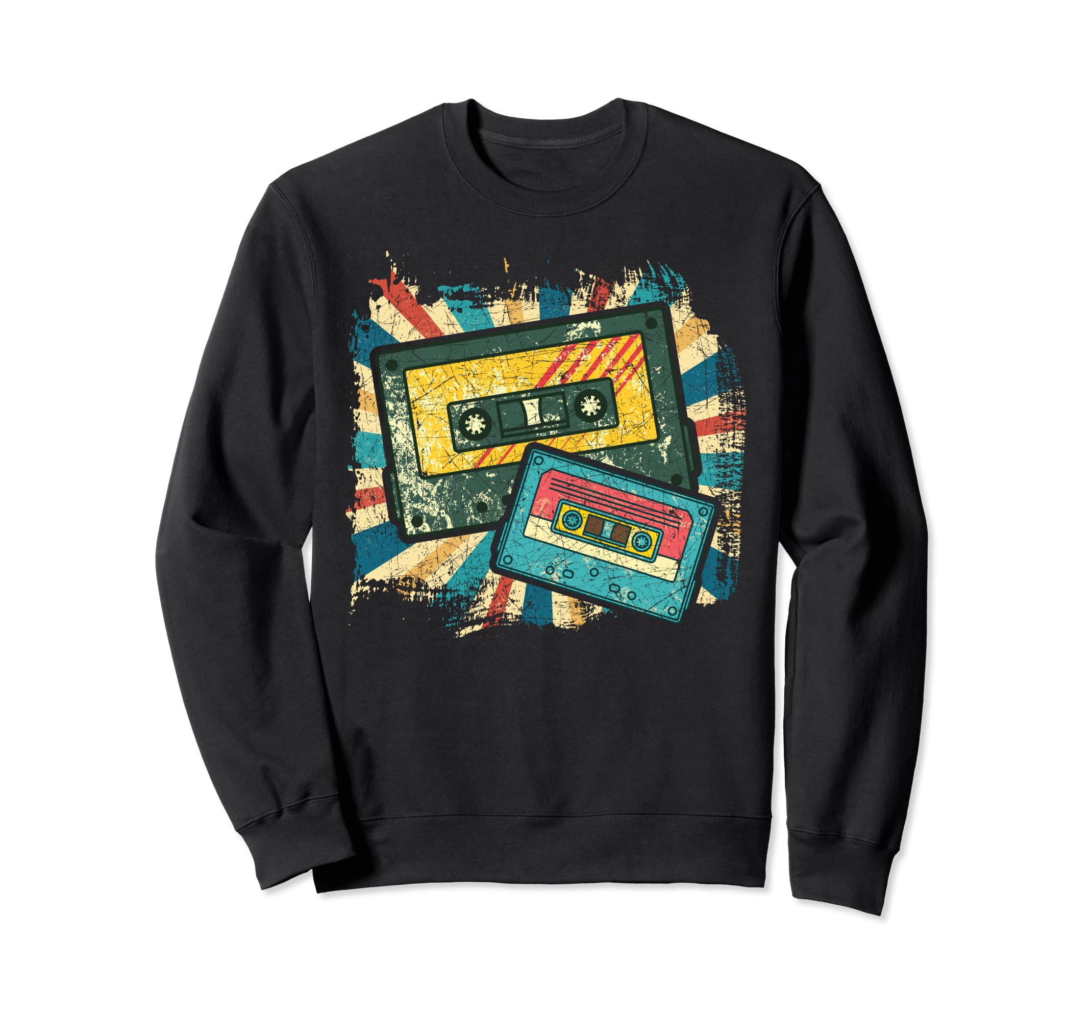 Eighties Generation Mixtape 1980S Sweatshirt - Custom Art Print Unisex - T-Shirt, Sweatshirt, Hoodie