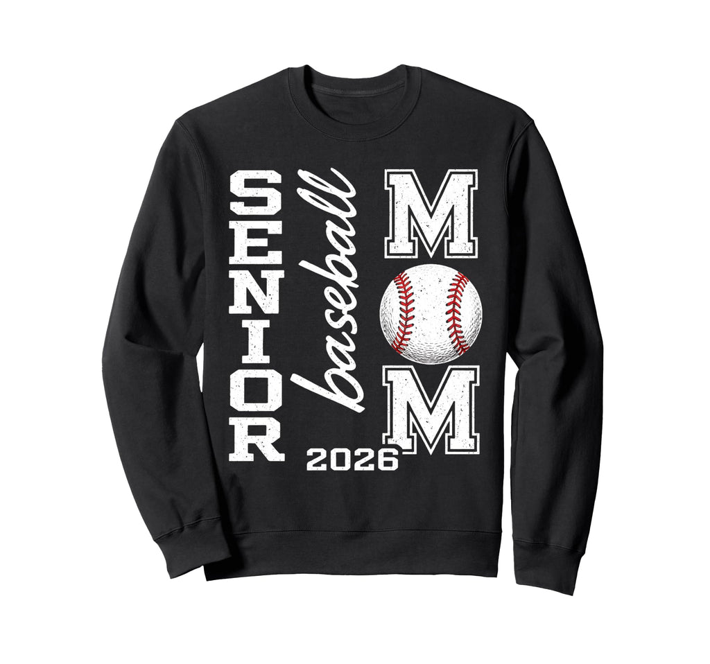 Senior Mom 2026 Final Inning Sweatshirt - Casual Everyday Wear for Adults - T-Shirt, Sweatshirt, Hoodie
