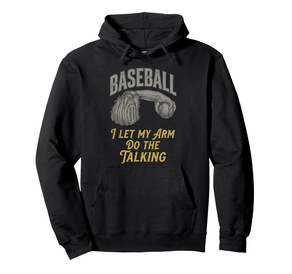 Pitcher Baseball Baseball Lover Hoodie - Graphic Print for Adults - T-Shirt, Sweatshirt, Hoodie