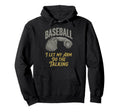 Pitcher Baseball Baseball Lover Hoodie - Graphic Print for Adults - T-Shirt, Sweatshirt, Hoodie