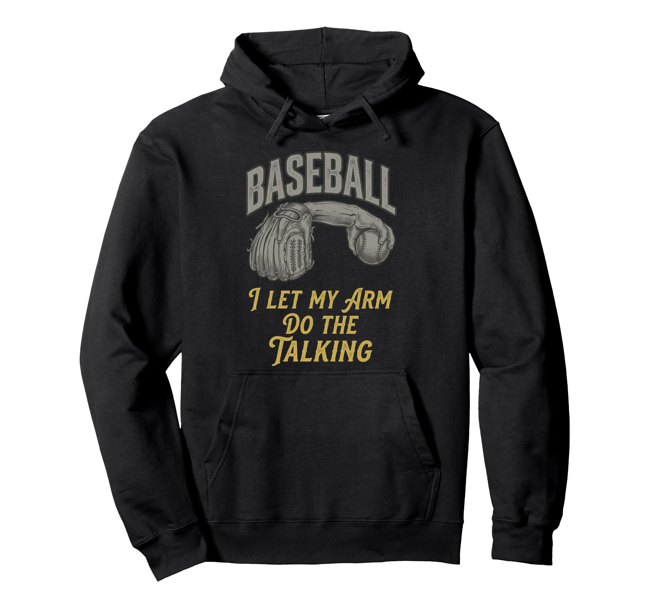 Pitcher Baseball Baseball Lover Hoodie - Graphic Print for Adults - T-Shirt, Sweatshirt, Hoodie