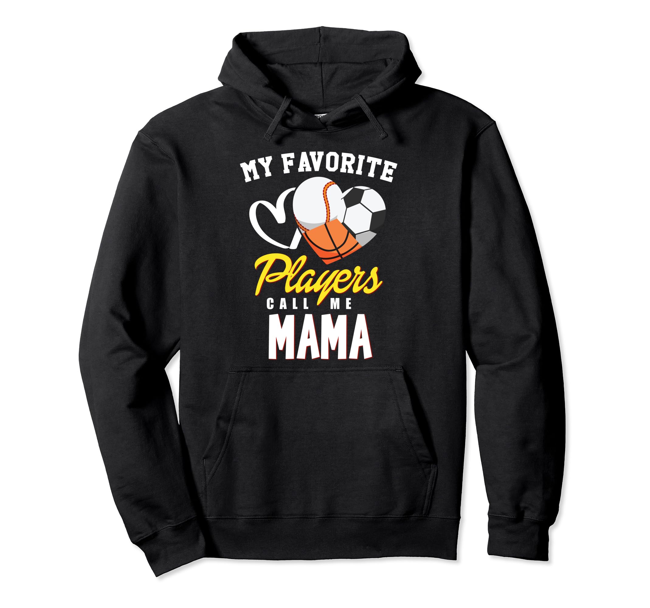 My Favorite Players Baseball Soccer Hoodie - Unique Graphic for Adults - T-Shirt, Sweatshirt, Hoodie