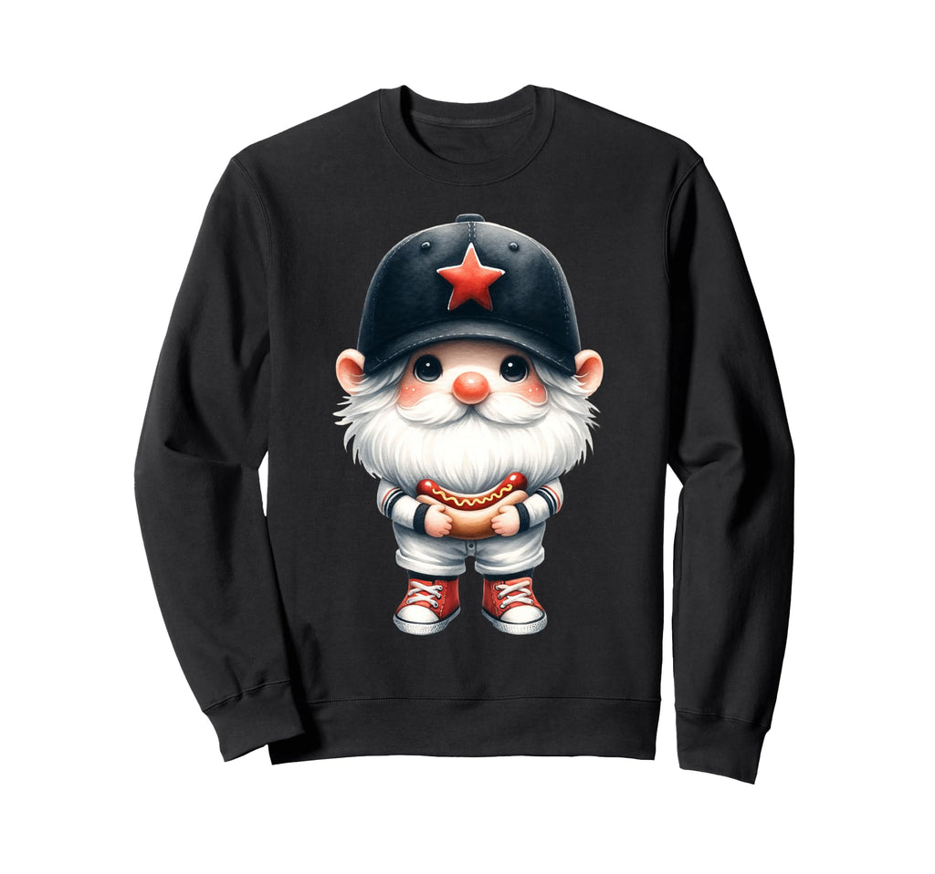 Baseball Hot Dog Dad Baseball Sweatshirt - Streetwear Style Men Women - T-Shirt, Sweatshirt, Hoodie