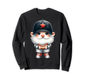 Baseball Hot Dog Dad Baseball Sweatshirt - Streetwear Style Men Women - T-Shirt, Sweatshirt, Hoodie