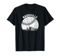 Nashville Skyline Baseball Fan Nashville T-Shirt - Graphic Print Unisex - T-Shirt, Sweatshirt, Hoodie