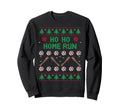 Ho Ho Home Run Funny Ugly Sweatshirt - Casual Everyday Wear Unisex - T-Shirt, Sweatshirt, Hoodie