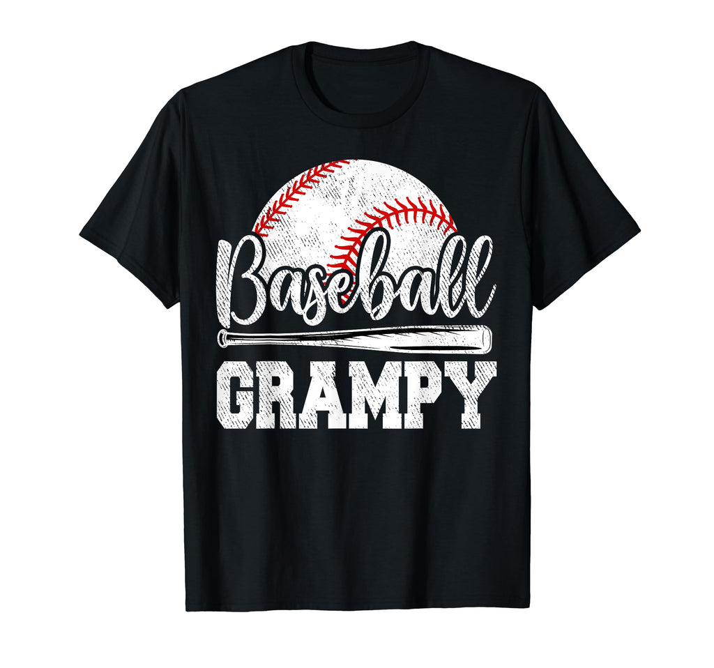 Baseball Grampy Baseball Player T-Shirt - Fun Novelty Design for Adults - T-Shirt, Sweatshirt, Hoodie