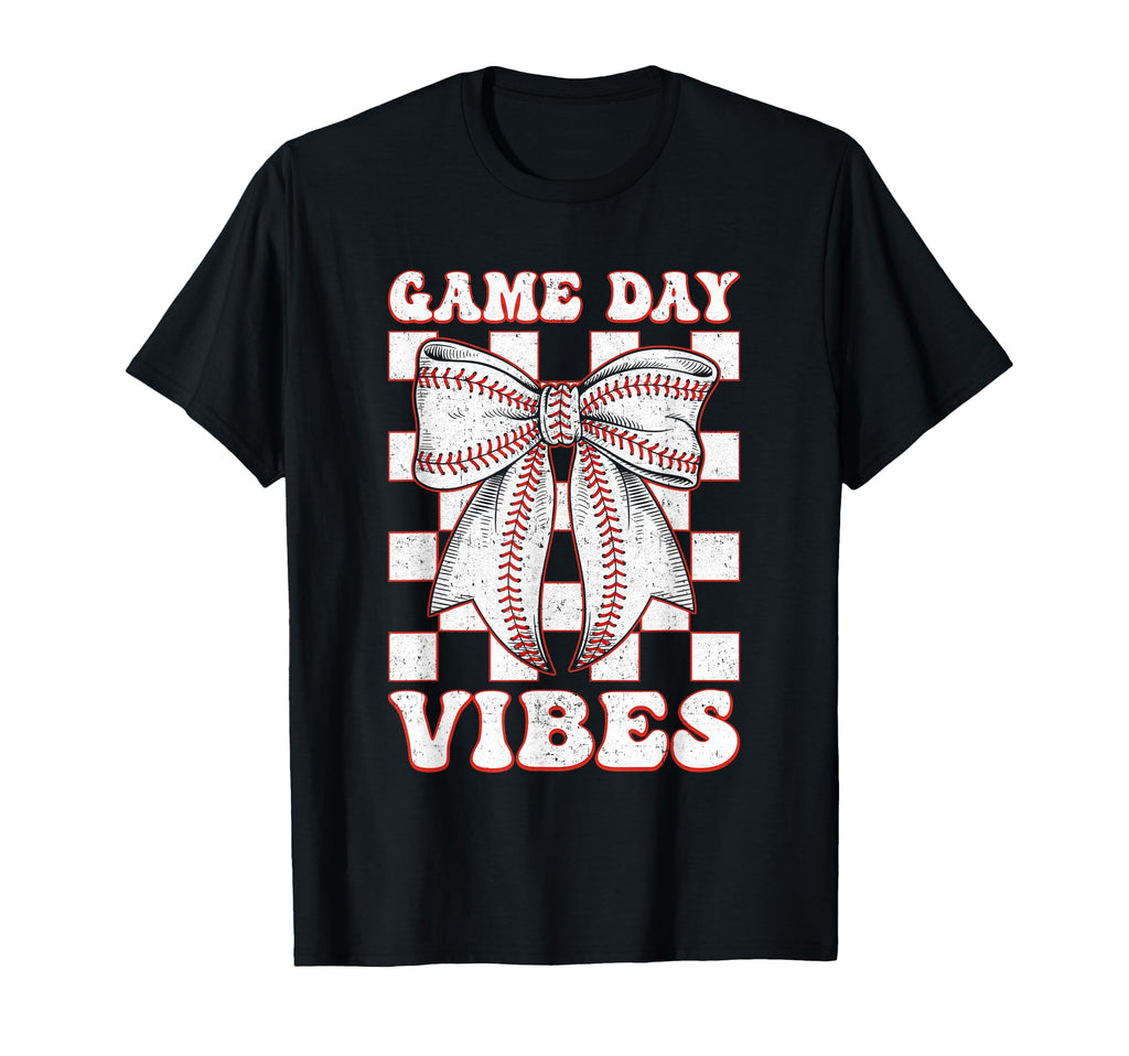 Game Day Vibes Coquette Bow T-Shirt - Fun Novelty Design Men Women - T-Shirt, Sweatshirt, Hoodie