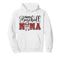 Baseball Mama Womens Mom Game Day Hoodie - Custom Art Print Men Women - T-Shirt, Sweatshirt, Hoodie